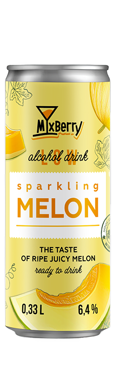 MixBerry Melon/дыня 330 мл.