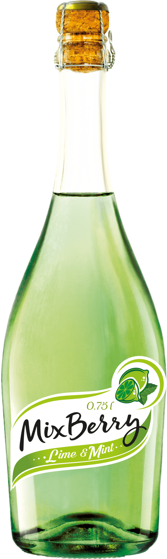 “Mixberry” with Lime and Mint