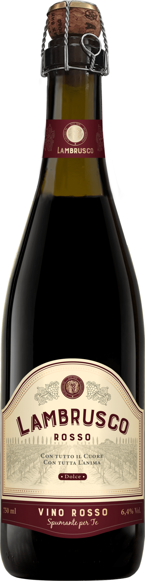 Wine cocktail LAMBRUSCO